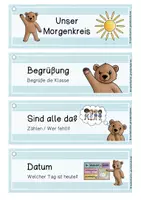 Vorschau - Poster - Ergänzendes Materialpaket für die Bärenklasse – Classroom Management & Klassenorganisation - Seite 3