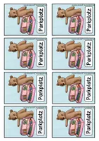 Vorschau - Anderer Materialtyp - Parkplatz / Federtaschenparkplatz - Klassentier Bär - Seite 2