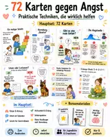 Vorschau - Fördermaterial/Inklusion - 72 Karten gegen Angst + zusätzliche Bonusmaterialien - Deckblatt