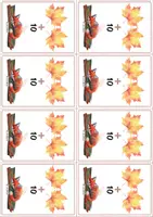 Vorschau - Fördermaterial/Inklusion - Rechnen bis 10 im Herbst – Ergänzen & Subtrahieren - Seite 2