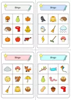 Vorschau - Spiele - Automne - Bingo (Herbst Französisch) - Vokabelspiel - Seite 2