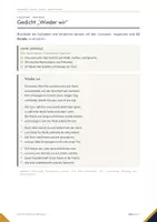 Vorschau - Arbeitsblätter - Gedichtanalyse Klasse 9 – alle 21 Trainings im wachsenden Paket, mit Lösungen | Hauptschulabschluss 2027 Deutsch Baden-Württemberg - Seite 2