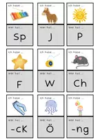 Vorschau - Spiele - Ich habe - Wer hat - Anlaute für die 1. Klasse - Seite 3