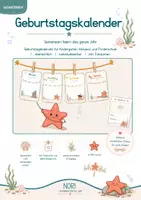Vorschau - Anderer Materialtyp - NORI Geburtstagskalender Jahreszeiten I für Kindergarten, Vorschule, Inklusion & Förderschule - Deckblatt