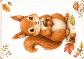 Vorschau - Bildkarten - Geschichtensäckchen Herbst 🍂 | 3 Mitmachgeschichten mit Waldtieren | Kita & Kindergarten - Seite 2