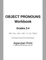 Vorschau - Arbeitsblätter - Object Pronouns: me, you, him, her, it, us, them (Klassen 2–4 / ESL) – Arbeitsblätter & Web-Quiz - Seite 1