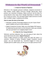 Vorschau - Arbeitsblätter - Object Pronouns: me, you, him, her, it, us, them (Klassen 2–4 / ESL) – Arbeitsblätter & Web-Quiz - Seite 2