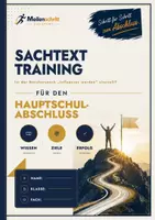 Vorschau - Arbeitsblätter - Sachtext Klasse 9 – „Berufswunsch Influencer: Traum und Wirklichkeit“: Textverständnis & Rechtschreibung, mit Lösungen | Hauptschulabschluss 2027 Deutsch BW - Deckblatt