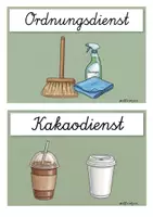 Vorschau - Poster - Bildkarten - Klassendienste - Seite 1