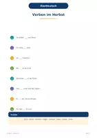 Vorschau - Arbeitsblätter - Herbst Grammatik-Mix Klasse 3-4 - Seite 3