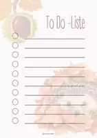 Vorschau - Merkblätter - Organisation | To Do Liste Herbst 🍂 - Deckblatt