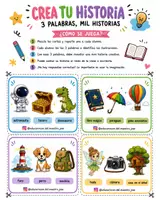 Vista previa - Juegos / Gamificación - 3 palabras, mil historias - página 1