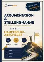 Vorschau - Arbeitsblätter - Stellungnahme schreiben Klasse 9 – „Späterer Schulbeginn“ mit Lösungen | Argumentatives Schreiben Hauptschulabschluss 2027 BW - Deckblatt
