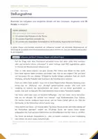Vorschau - Arbeitsblätter - Stellungnahme schreiben Klasse 9 – „Influencer als Beruf“ mit Lösungen | Argumentatives Schreiben Hauptschulabschluss 2027 BW - Seite 1