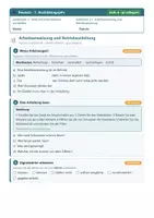 Vorschau - Arbeitsblätter - Deutsch Berufsschule Texte erschließen Arbeitsanweisung Grafiken Arbeitsblätter - Seite 2