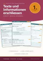 Vorschau - Arbeitsblätter - Deutsch Berufsschule Texte erschließen Arbeitsanweisung Grafiken Arbeitsblätter - Seite 1