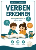 Vorschau - Arbeitsblätter - Verben Klasse 3 - Deckblatt