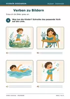 Vorschau - Arbeitsblätter - Verben Klasse 3 - Seite 3