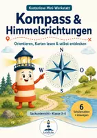 Vorschau - Unterrichtsreihen - Himmelsrichtungen & Kompass | Sachunterricht Klasse 3–4 (Kostenlos) - Deckblatt