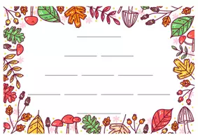 Vorschau - Arbeitsblätter - Herbst-Elfchen: Vorlagen - Seite 3