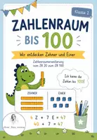 Vorschau - Arbeitsblätter - Zahlenraumerweiterung Mathe Klasse 2 - Zehner und Einer bis 100 - Deckblatt