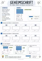 Vorschau - Arbeitsblätter - Zahlenraumerweiterung Mathe Klasse 2 - Zehner und Einer bis 100 - Seite 2