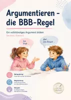 Vorschau - Arbeitsblätter - Argumentieren Klasse 6 - Deckblatt