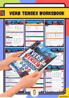 Vista previa - Hojas de trabajo - VERB TENSES WORKBOOK (A1-B2) - Portada