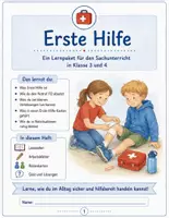 Vorschau - Arbeitsblätter - Erste Hilfe Sachunterricht Klasse 3 und 4 - Deckblatt