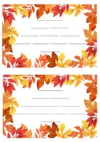 Vorschau - Arbeitsblätter - Elfchen zur Jahreszeit Herbst: 4 Vorlagen - Seite 2
