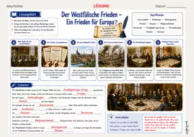 Vorschau - Arbeitsblätter - Westfälischer Frieden - Ende des Dreißigjährigen Krieges - Seite 2
