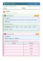 Vorschau - Arbeitsblätter - Deutsch 3 zieldifferent – Förderschule Lernen & Inklusion - Seite 2