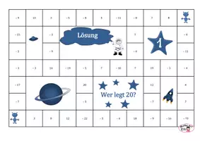 Vorschau - Spiele - Spiel "Wer legt 20" rationale Zahlen subtrahieren - Seite 1