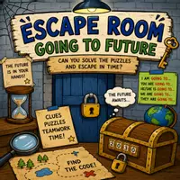 Vorschau - Arbeitsblätter - Going to Future Escape Room - Deckblatt