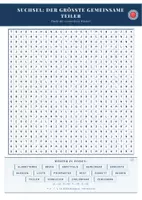 Vorschau - Arbeitsblätter - Suchsel: Der größte gemeinsame Teiler | Mathematik Klasse 5-6 - Seite 2