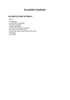Vorschau - Merkblätter - Pretérito indefinido + Indicaciones de tiempo - Seite 1