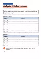Vorschau - Arbeitsblätter - Additionspäckchen bis 1000 trainieren – Mathematik Klasse 3-4 - Seite 2