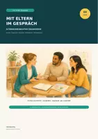 Vorschau - Anderer Materialtyp - Elternarbeit in der Kita: Organisationspaket für Elterngespräche, Elternabende und Elterninfos - Deckblatt