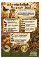Vorschau - Stationenlernen - Insekten im Herbst XXL – XXL Materialpaket mit 16 Tier-Steckbriefen, Ausmalbildern, Quiz & Präsentation - Seite 1
