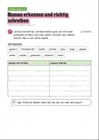Vorschau - Arbeitsblätter - Großschreibung der Nomen sicher üben – Deutsch Klasse 3-4 - Seite 2