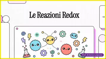 anteprima - Esercizi - Le Reazioni Redox - Pagina di copertina