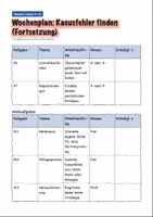 Vorschau - Unterrichtsreihen - Kasusfehler finden im eigenen Text – Wochenplan Deutsch Klasse 9-10 - Seite 2