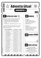 Vorschau - Arbeitsblätter - Advents-Bonusrätsel für Klasse 7 – Freebie - Seite 3