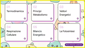 anteprima - Esperimenti - ATP, respirazione cellulare, bilancio energetico - Pagina 1