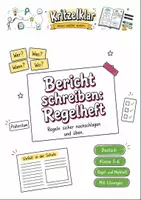 Vorschau - Arbeitsblätter - Bericht schreiben: Regelheft für Klasse 5-6 - Deckblatt