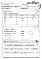 Vorschau - Arbeitsblätter - Maßstab berechnen (differenziert) - Deckblatt