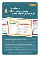 Vorschau - Stationenlernen - Lerntheken-Box GPG – Klasse 7 und 8 - Seite 1