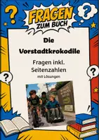 Vorschau - Test - Die Vorstadtkrokodile| Fragen mit Seitenzahlen | Unterrichtsmaterial | Deutsch Klasse 5-10 | mit Lösungen - Deckblatt