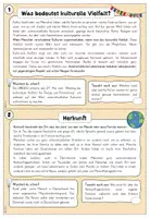 Vorschau - Merkblätter - Rassismus & Kulturelle Vielfalt: Wissenskartei, Sachtexte lesen für Klasse 3 Klasse 4 | Lesekartei mit Gesprächsanlässen - Seite 1