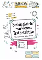 Vorschau - Stundenentwürfe - Deutsch Klasse 3-4 Teil 2 Materialpaket - Seite 1